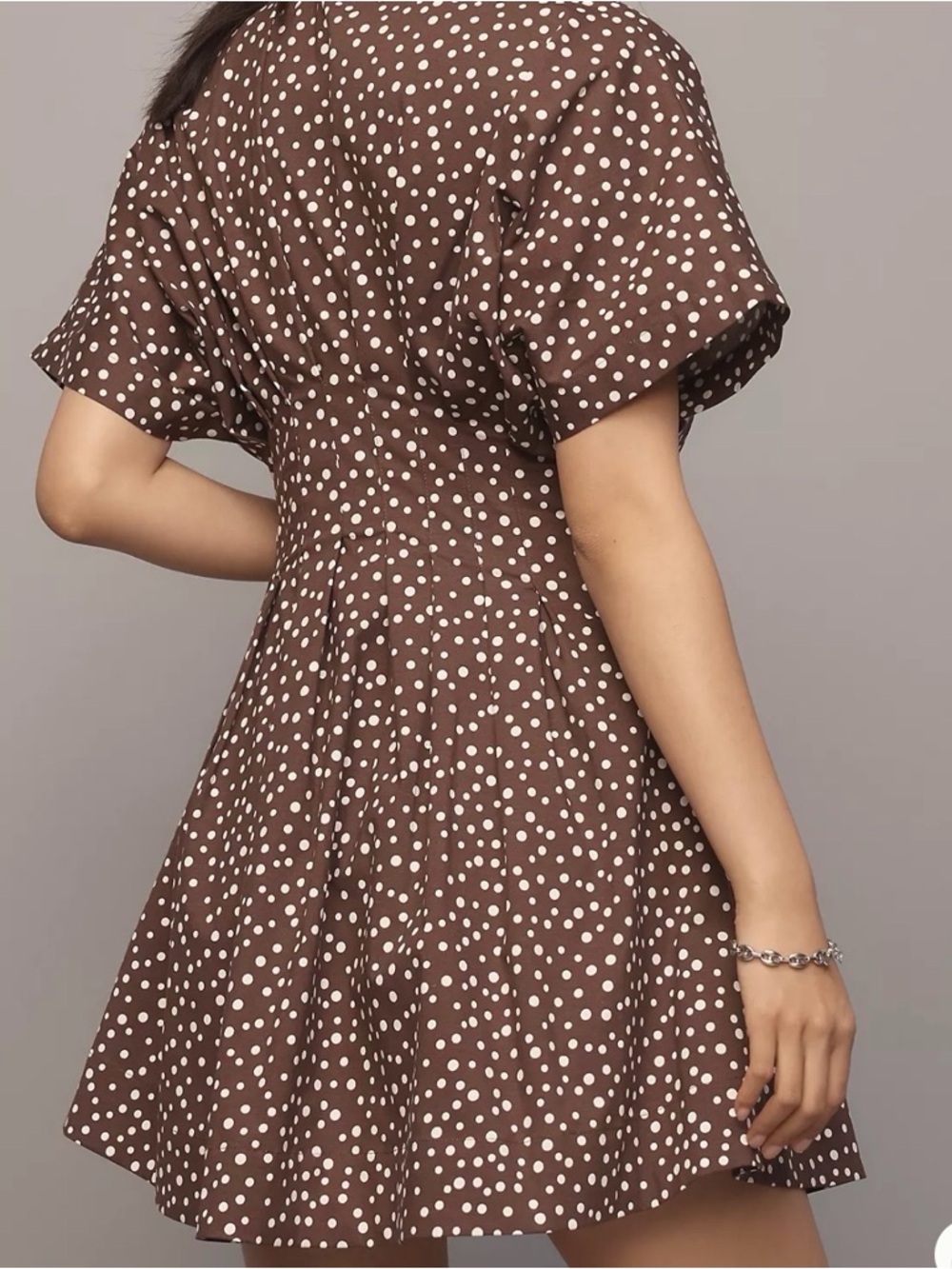 The Tobie Tie-Neck Shirt Dress by Exquise - Picture 2 of 7